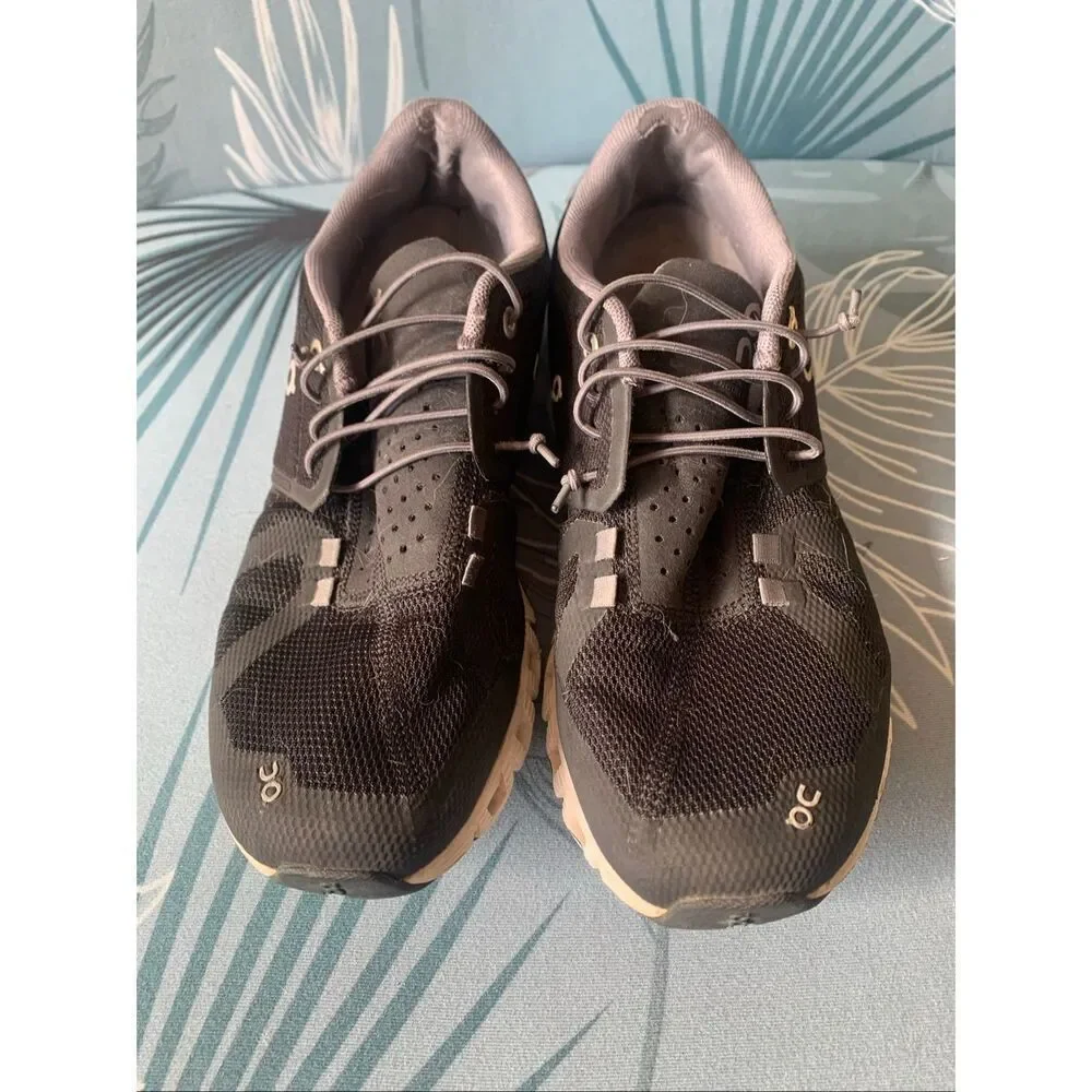ON CLOUD 6 OC black RUNNING SNEAKERS GYM SHOES women’s 8